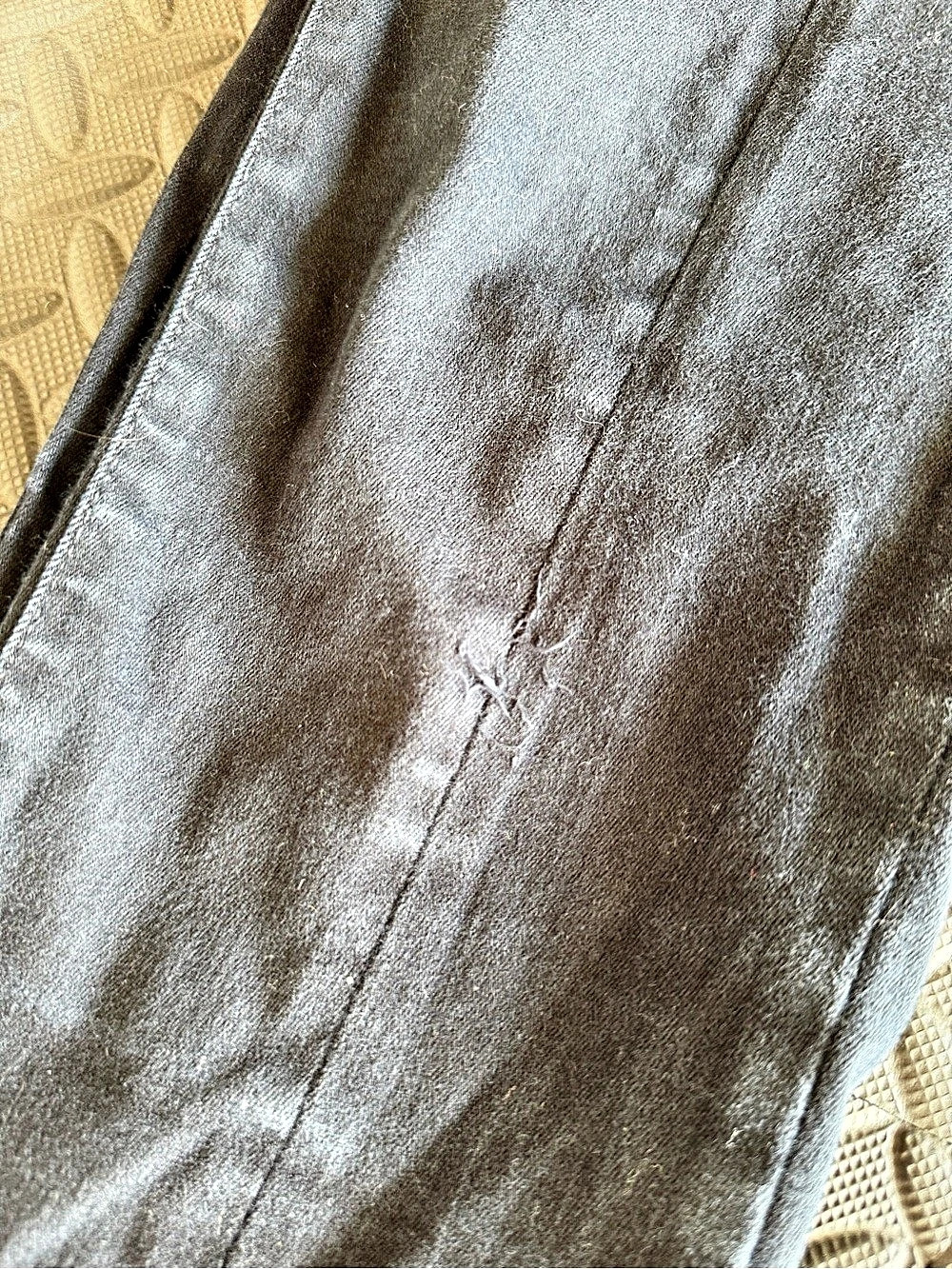 American Eagle Skinny Kick Jeans Black Waist 10 Long - Picture 6 of 6